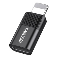 KAKUSIGA αντάπτορας Lightning σε USB-C KSC-1408, 480Mbps, 2A, μαύρος