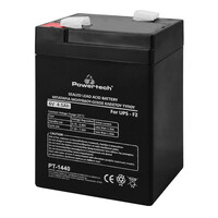 POWERTECH μπαταρία μολύβδου PT-1440 για UPS, 6V 4.5Ah, F2