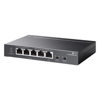 TP-LINK desktop switch TL-SG1005P-PD, 5x Gigabit θύρες, PoE+, UN/1.0