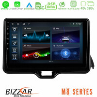 Bizzar m8 Series Toyota Yaris 2020-> 8core Android12 4+32gb Navigation Multimedia Tablet 9 u-m8-Ty1079
