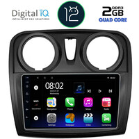 DIGITAL IQ RTB 2108_GPS (9inc) MULTIMEDIA TABLET OEM DACIA LOGAN – SANDERO mod. 2012-2019