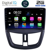 DIGITAL IQ RTB 2507_GPS (9inc) MULTIMEDIA TABLET OEM PEUGEOT 207 mod. 2007&gt;