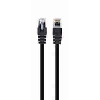 Cablexpert U/UTP Cat.5e Καλώδιο Δικτύου Ethernet 0.5m Μαύρο (PP12-0.5M/BK) (GEMPP12-0.5M-BK)