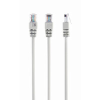 Cablexpert U/UTP Cat.5e Καλώδιο Δικτύου Ethernet 7.5m Γκρι (PP12-7.5M) (GEMPP12-7.5M)