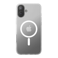 SheerForce Magnetic Anti-Microbial Protective Case for iPhone 16 Plus - clear