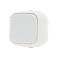 GEYER Διακόπτης απλός IP54 H2-B110M-W λευκός