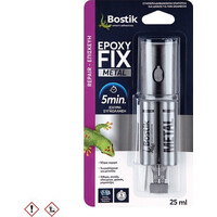 Κόλλα μετάλλων 2 συστατικών 25ml Epoxy Fix Metal