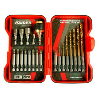 RAIDER Μύτες 1/4'' σετ 20τεμ 157797