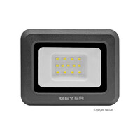 GEYER Προβολέας led μαύρος 10W 4000K 900LM LPRM10CE