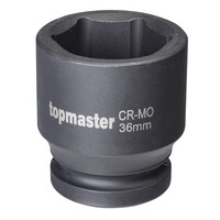 TOP MASTER Καρυδάκι αέρος εξάγωνο με καρέ υποδοχής 3/4" 22ΜΜ μήκους 52MM 330690