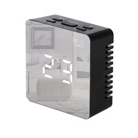CAMRY LED ALARM CLOCK RADIO BLACK