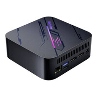 BLACKVIEW MINI PC 8-CORE AMD RYZEN 5 7430U 32GB DDR4 1TB M.2 SSD, TRIPLE 4K DISPLAY WIN 11 PRO BLACK