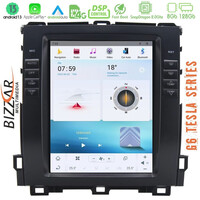 Bizzar Toyota Land Cruiser J120 2002-2009 8core Android13 8+128gb Tesla Multimedia Station 10,4" u-ts-Ty1116geh