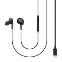 Samsung EO-IC100 In-ear Handsfree με Βύσμα USB-C Μαύρο (IC100BBEGEU) (SAMIC100BBEGEU)