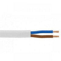 ΚΑΛΩΔΙΟ ΗΛΕΚΤΡΟΛΟΓΙΚΟ ΕΥΚΑΜΠΤΟ HO3VVH2F/2X0.75mm² ΛΕΥΚΟ 100m