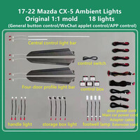 DIQ AMBIENT MAZDA CX-5 (KF) mod. 2016-2025 (Digital iQ Ambient Light for Mazda CX-5 (KF) mod. 2016-2025 with 18 Lights)