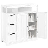 Shally Dogan  Ντουλάπι Μπάνιου Δαπέδου με 3 Συρτάρια και 2 Πόρτες Ντουλάπι 80.5x30x86.5cm  02841510