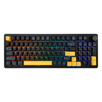 WHITE SHARK MECH US KEYBOARD RED SWITCH GK-007151 EXCALIBUR BLACK