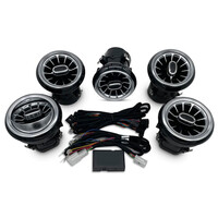 DIQ AMBIENT 8176 GB AIRVENTS for BENZ A-CLA-GLA mod. 2012-2019 (Digital iQ Turbine Air Vent Ambient Light Kit for MERCEDES A - CLA - GLA mod. 2012-2020)