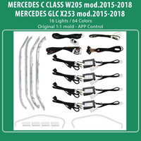 DIQ AMBIENT 8161 DCIC BENZ C CLASS (W205)-GLC (X253) (Digital iQ Ambient Light for BENZ C CLASS (W205) - GLC (X253) mod. 2015-2018 with 16 Lights)