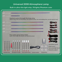 DIQ AMBIENT VW GOLF 5-6 (Digital iQ Ambient Light VW GOLF 5-6 mod. 2004-2013 with 17 Lights)