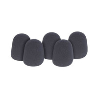 Qtx 188.009UK Windshields Αντιανεμικά Προστατευτικά για Δυναμικό Μικρόφωνο (5 Τεμάχια)