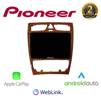 PIONEER SPH-9MB1010925W SPH-PF97BT PERFECT FIT Tablet 9"  Για Mercedes C-Class (Wooden Style) Με Carplay & Android Auto