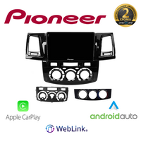 PIONEER SPH-9TY1010571 SPH-PF97BT PERFECT FIT Tablet 9"  Για TOYOTA HILUX AUTO-MANUAL Με Carplay & Android Auto