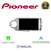 PIONEER SPH-9TY1011777 SPH-PF97BT PERFECT FIT Tablet 9"  Για TOYOTA YARIS SILVER Με Carplay & Android Auto