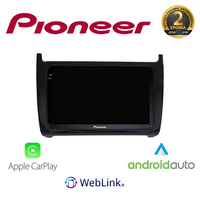 PIONEER SPH-9VW1016901BL SPH-PF97BT PERFECT FIT Tablet 9"  Για VW POLO 2009-2014 Με Carplay & Android Auto