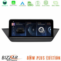 Bizzar Plus Edition bmw x1 e84 (Χωρίς Εργ.οθόνη) Android14 (8+128gb) Navigation Multimedia 10.25" hd Anti-Reflection u-bm-5239p