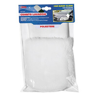 3771.6-LB-LM ΓΑΝΤΙ ΠΛΥΣΙΜΑΤΟΣ ΧΝΟΥΔΩΤΟ (POLYESTER) ΑΔΙΑΒΡΟΧΟ ΛΕΥΚΟ 29x16cm