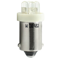 LB013W/MT T4W 12V 0,96W BA9s (ΜΙΝΙΟΝ) LED 4xLED 3mm ΛΕΥΚΟ BLISTER 2ΤΕΜ. M-TECH