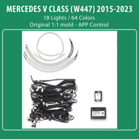 DIQ AMBIENT 8173 DIQ - BENZ V (W447) (Digital iQ Ambient Light for Mercedes V-Class (W447) mod. 2015-2024 with 18 Lights)