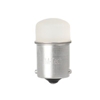 LB033W/MT R5W/R10W 12V BA15s LED 9xSMD3014 ΛΕΥΚΟ (ΜΟΝΟΠΟΛΙΚΟ) BLISTER 2ΤΕΜ. M-TECH