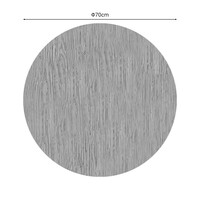 Επιφάνεια τραπεζιού Mordo pakoworld τ.Werzalit oak Φ70εκ