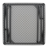 Τραπέζι catering Comfort pakoworld πτυσσόμενο σε λευκή απόχρωση 80x80x74εκ