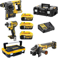 Dewalt DCK305P3T Σετ Δραπανοκατσάβιδο 18V & Μπουλονόκλειδο + 3 Μπαταρίες DEWALT