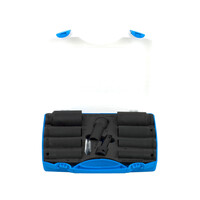 Unior 612507 Συλλογή από Kαρυδάκια Aέρος 1/2" σε Kασετίνα