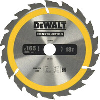 Dewalt DT1933 Δίσκος Κοπής Φορητών Δισκοπρίονων 165 X 20mm 18T