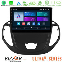 Bizzar Ultra Series Ford Transit Courier 2015-2023 8core Android13 8+128gb Navigation Multimedia Tablet 9" u-ul2-Fd3002