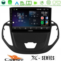 Cadence x Series Ford Transit Courier 2015-2023 8core Android 14 4+64gb Navigation Multimedia Tablet 9" u-x-Fd3002