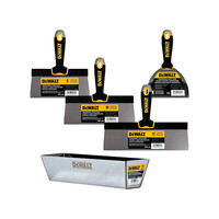 Dewalt 3-174 SS Σετ Ανοξείδωτες Σπάτουλες 4ΤΜΧ & Σκαφάκι