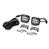 PIAA DKQE39E Quad Edge Cube lamp kit 24W / 3540lm per lamp 5600K
White Wide Angle Driving Beam ECE Certified