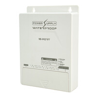 FOLKSAFE τροφοδοτικό συστημάτων CCTV FS-DC121608W, 16 εξόδων, 12V/8A, αδιάβροχο IP65