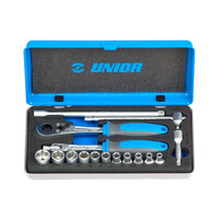 Unior 611996 Συλλογή από Καρυδάκια 1/4" 16 τεμ