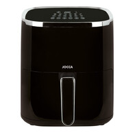 JOCCA 5L DIGITAL AIR FRYER 1450W TOTAL BLACK