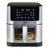 JOCCA AIR FRYER WITH WINDOW 8L 1800W WHITE