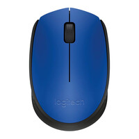 Logitech M171 Wireless Mouse Blue-Black (LOGM171BLUEBLK)