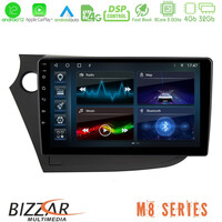 Bizzar m8 Series Honda Insight 2009-2015 8core Android12 4+32gb Navigation Multimedia Tablet 9 u-m8-Hd0821